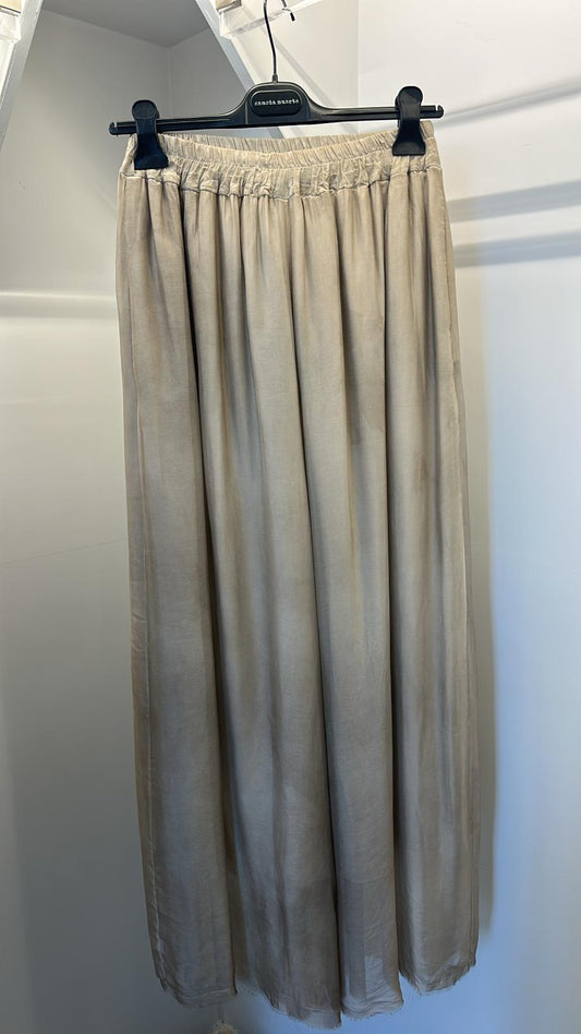 Pantalone palazzo doppiato Sanctamuerte