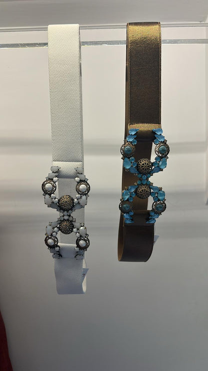 Cintura elastica con fibbia semicerchi I'mLovely