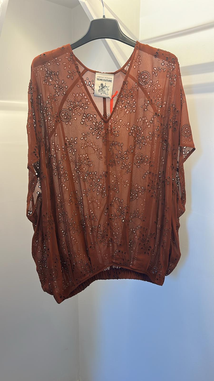 Blusa asimmetrica MADDALENA Semicouture