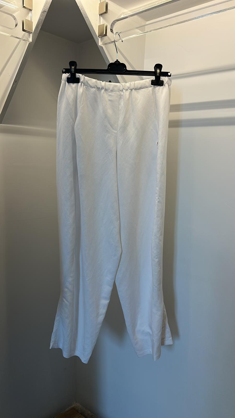 Pantalone con ganci in lino J'm Design