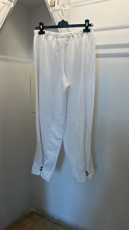Pantalone con ganci in lino J'm Design