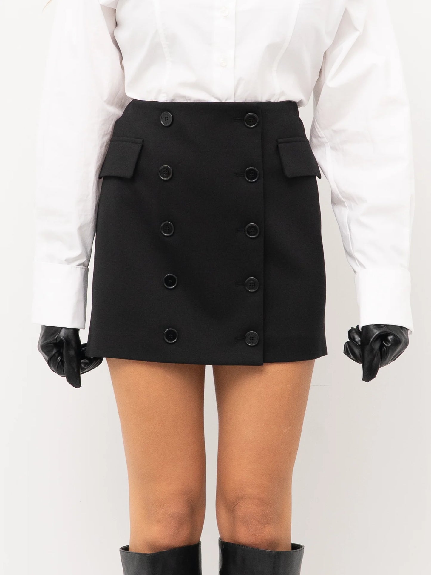 Minigonna con bottoni Patrizia Pepe