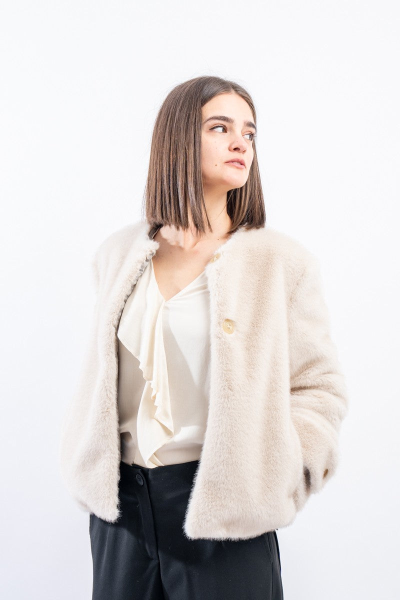 Giacca in ecopelliccia Alessia Santi