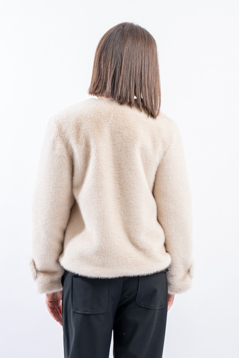 Giacca in ecopelliccia Alessia Santi