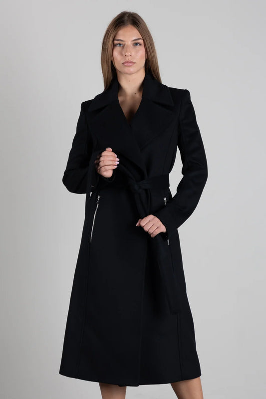 Cappotto lungo con cintura Patrizia Pepe