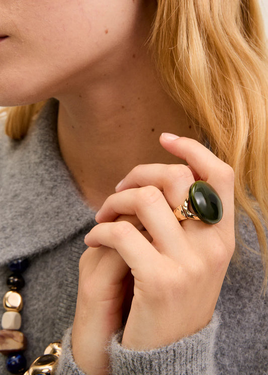 Anello elastico tondo in resina Nalì