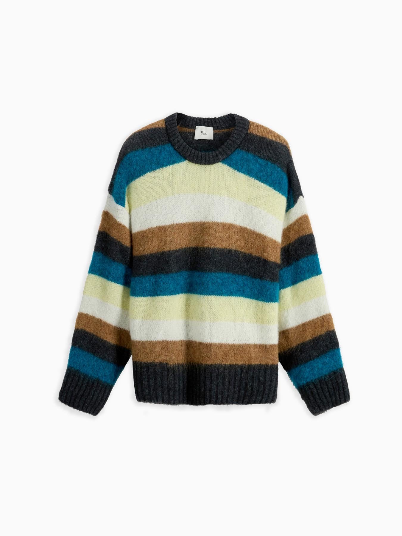 Maglia in alpaca a righe Camilla 8PM