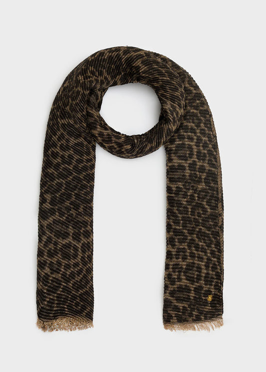 Sciarpa animalier lurex Nalì