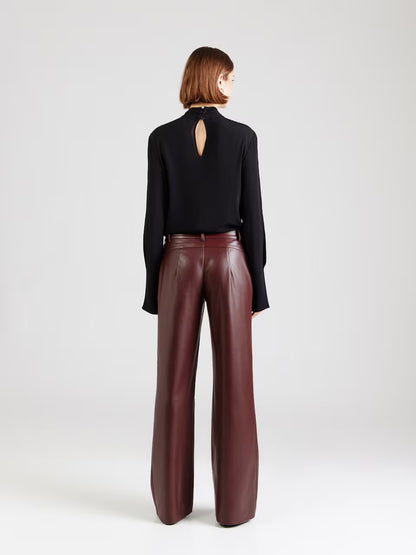 Pantalone dritto in tessuto spalmato Patrizia Pepe