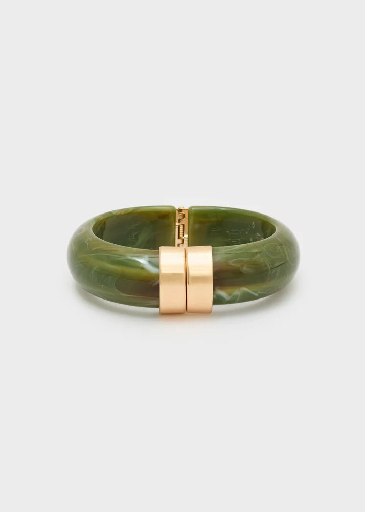Bracciale rigido con chiusura oro MICHI Nalì