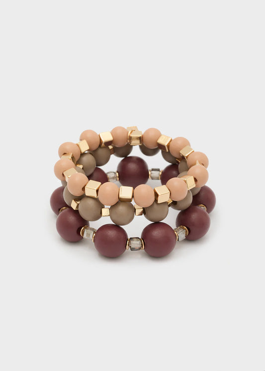 Bracciale elastico con perle OLGA Nalì
