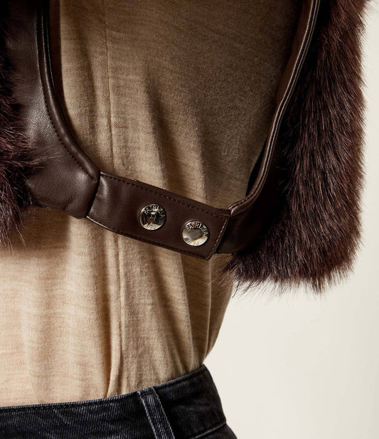 Gilet in ecopelliccia Patrizia Pepe