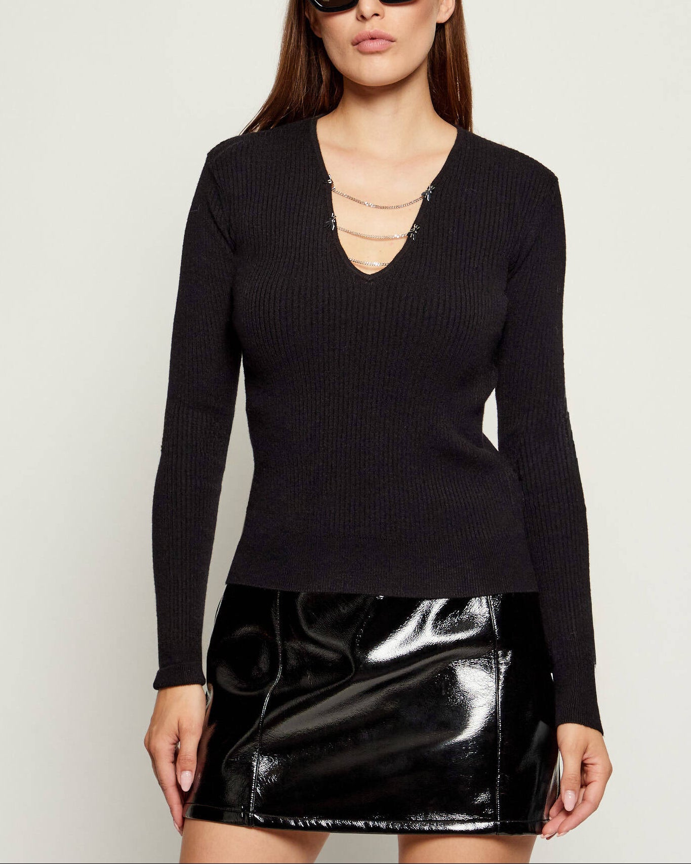 Maglia con catene Patrizia Pepe