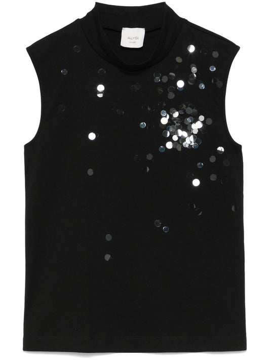 T-shirt con paillettes ALYSI